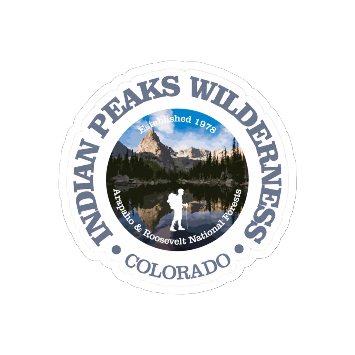 Indian Peaks Wilderness (WA) - alternate angle 1, merchandise