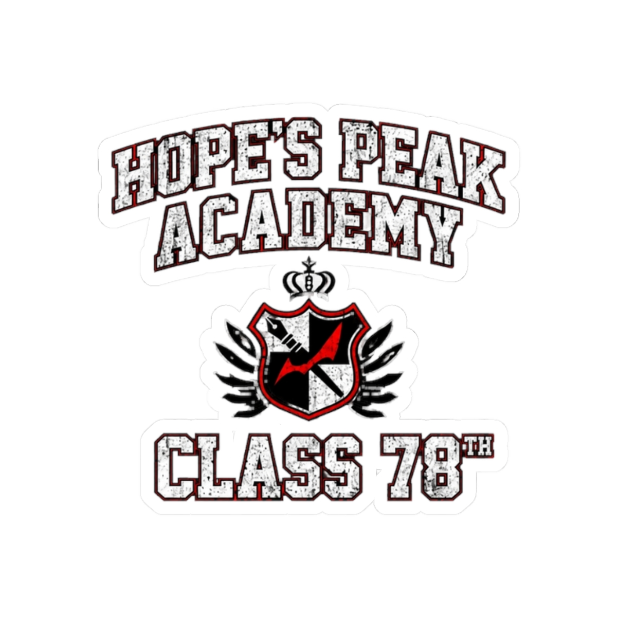 Hope's Peak Academy Class 78th Sticker - alternate angle 3, merchandise