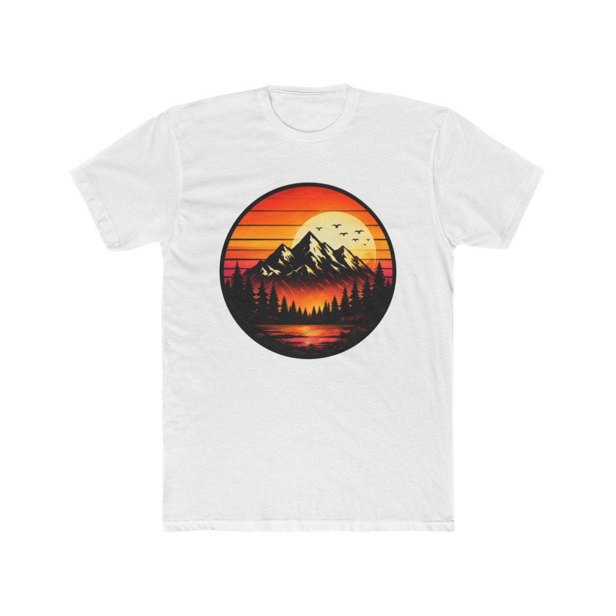 Sunset Peak Circle - Official T-Shirts merchandise