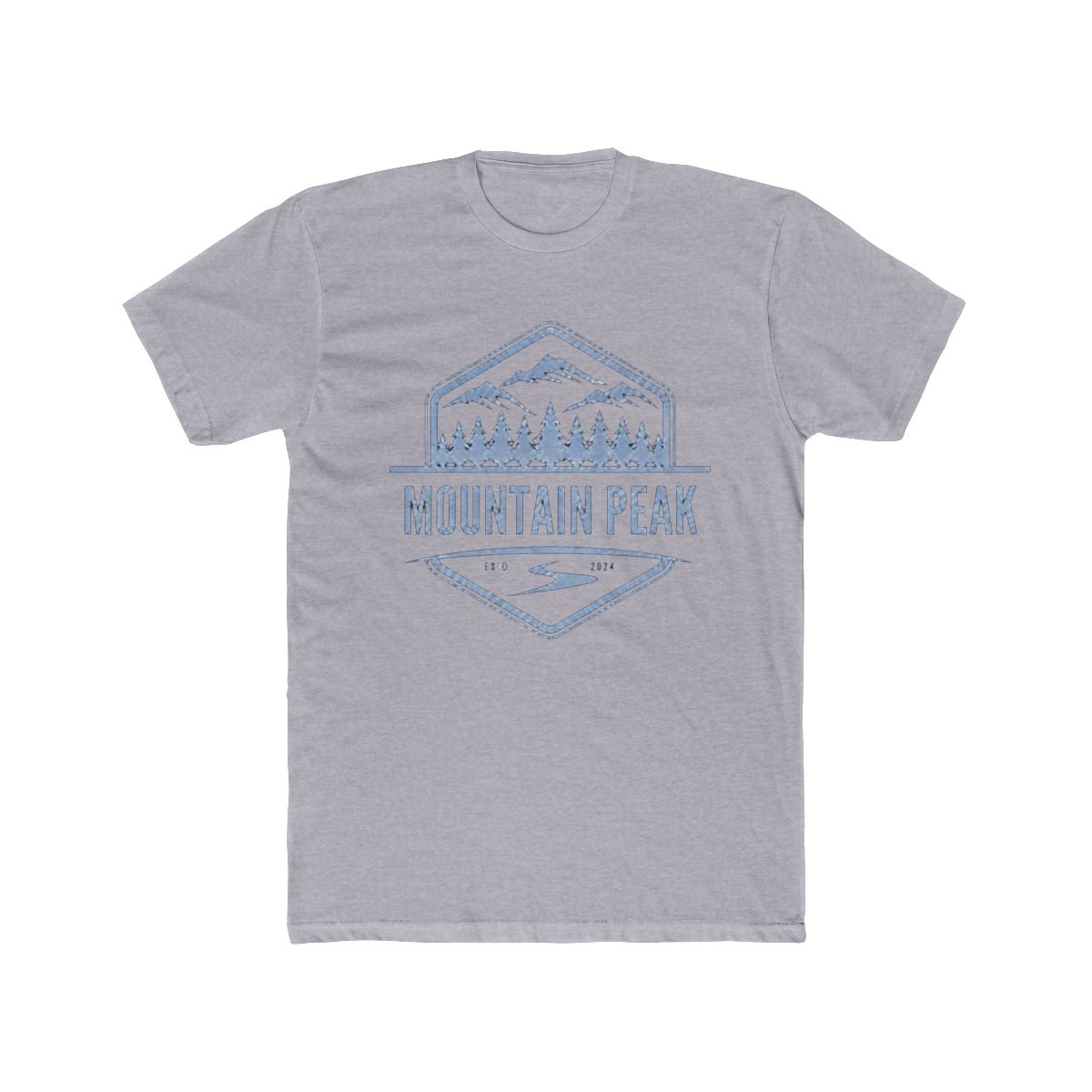 Mountain Peak Bandana T Shirt for Outdoor Fans