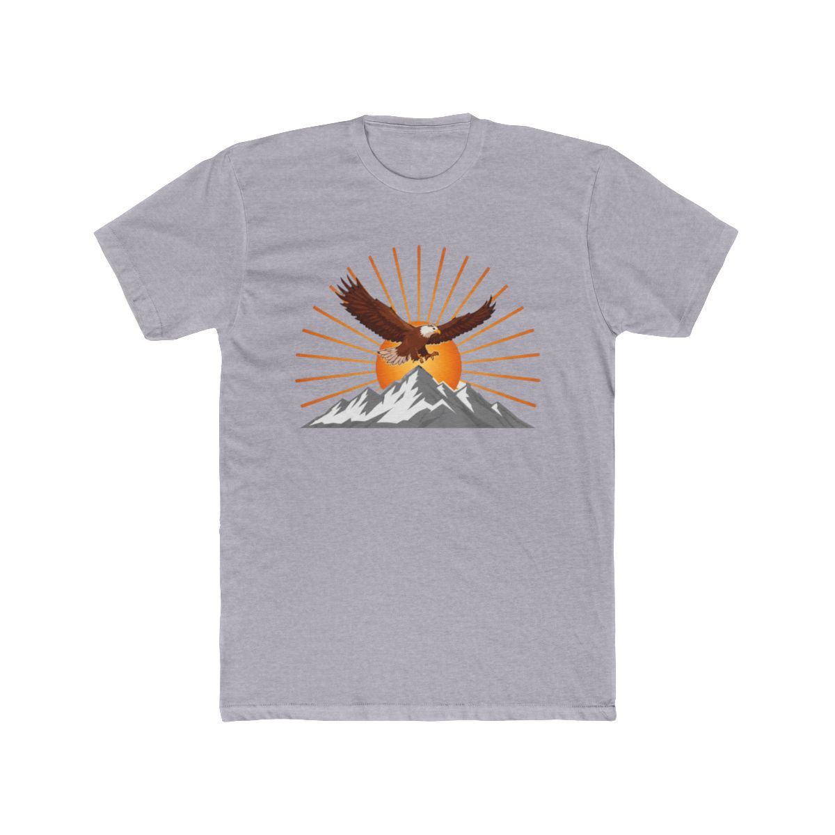 Eagle Over Sunrise Peak