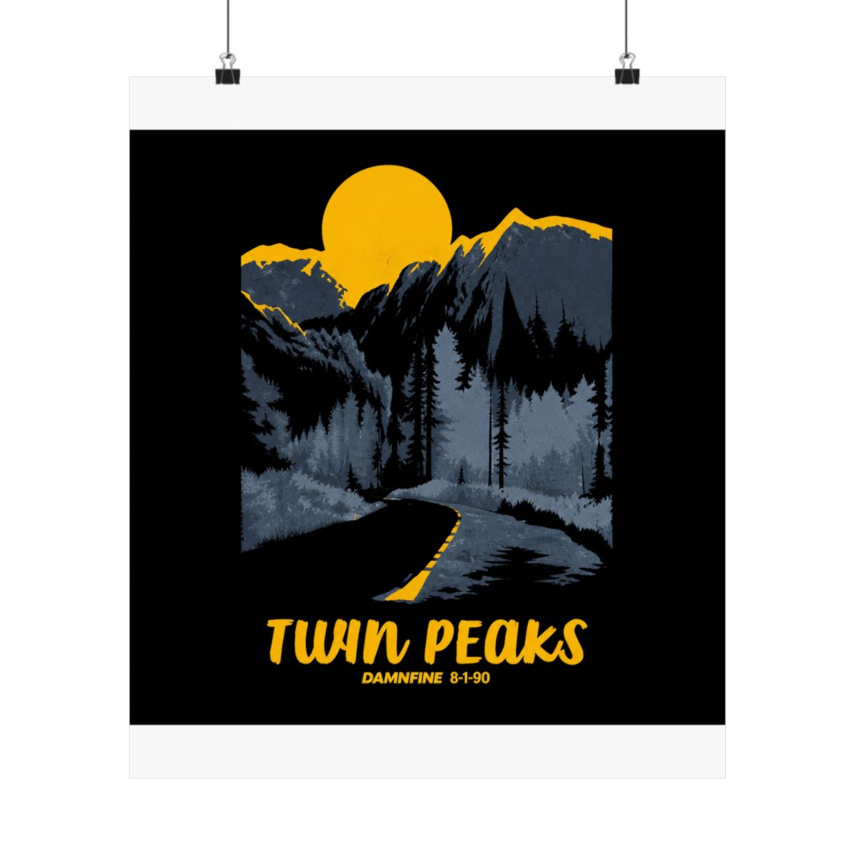 Twin Peaks Welcome To Twin Peaks T-Shirts - alternate angle 3, merchandise