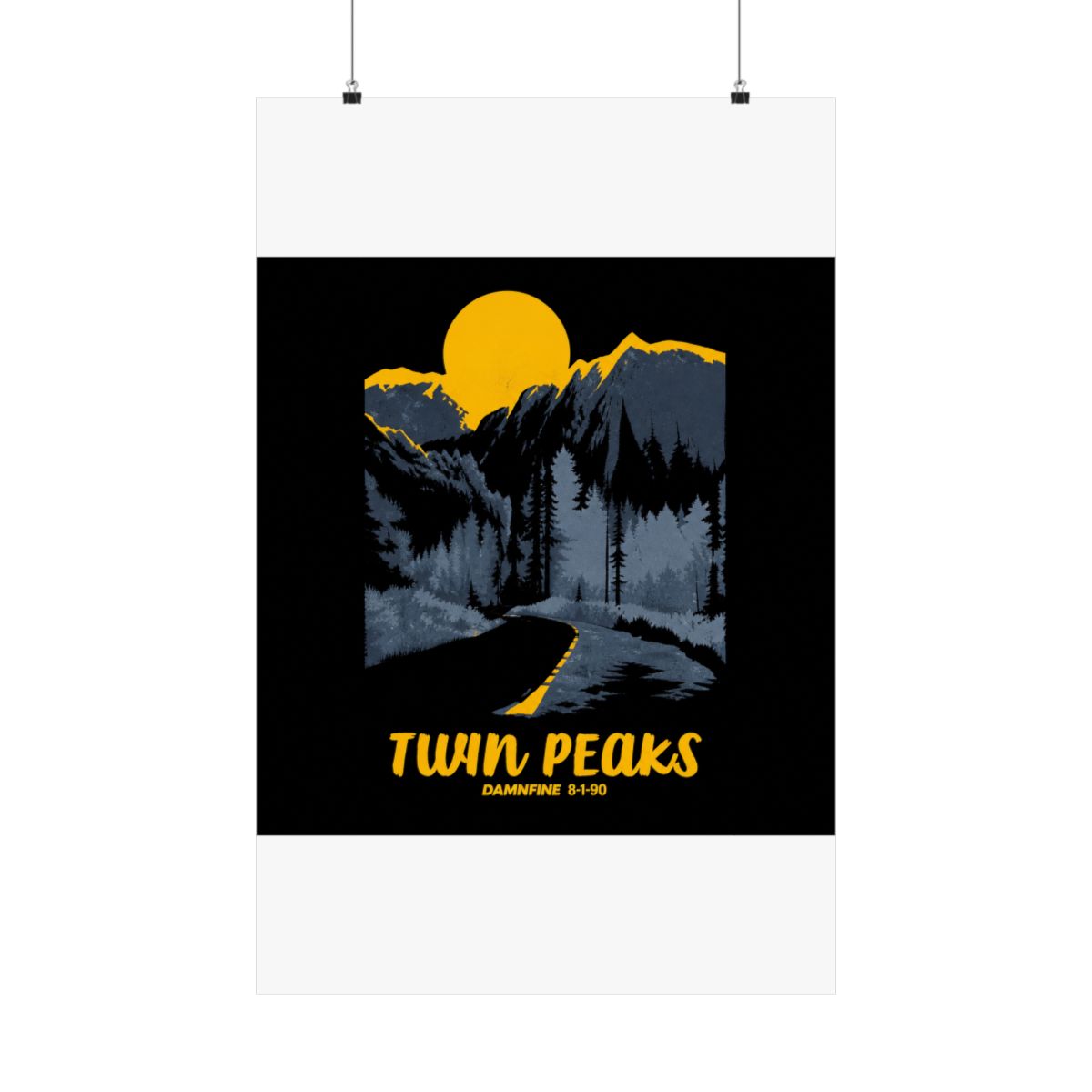 Twin Peaks Welcome To Twin Peaks T-Shirts - alternate angle 1, merchandise