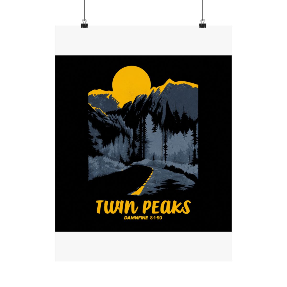 Twin Peaks Welcome To Twin Peaks T-Shirts - alternate angle 5, merchandise