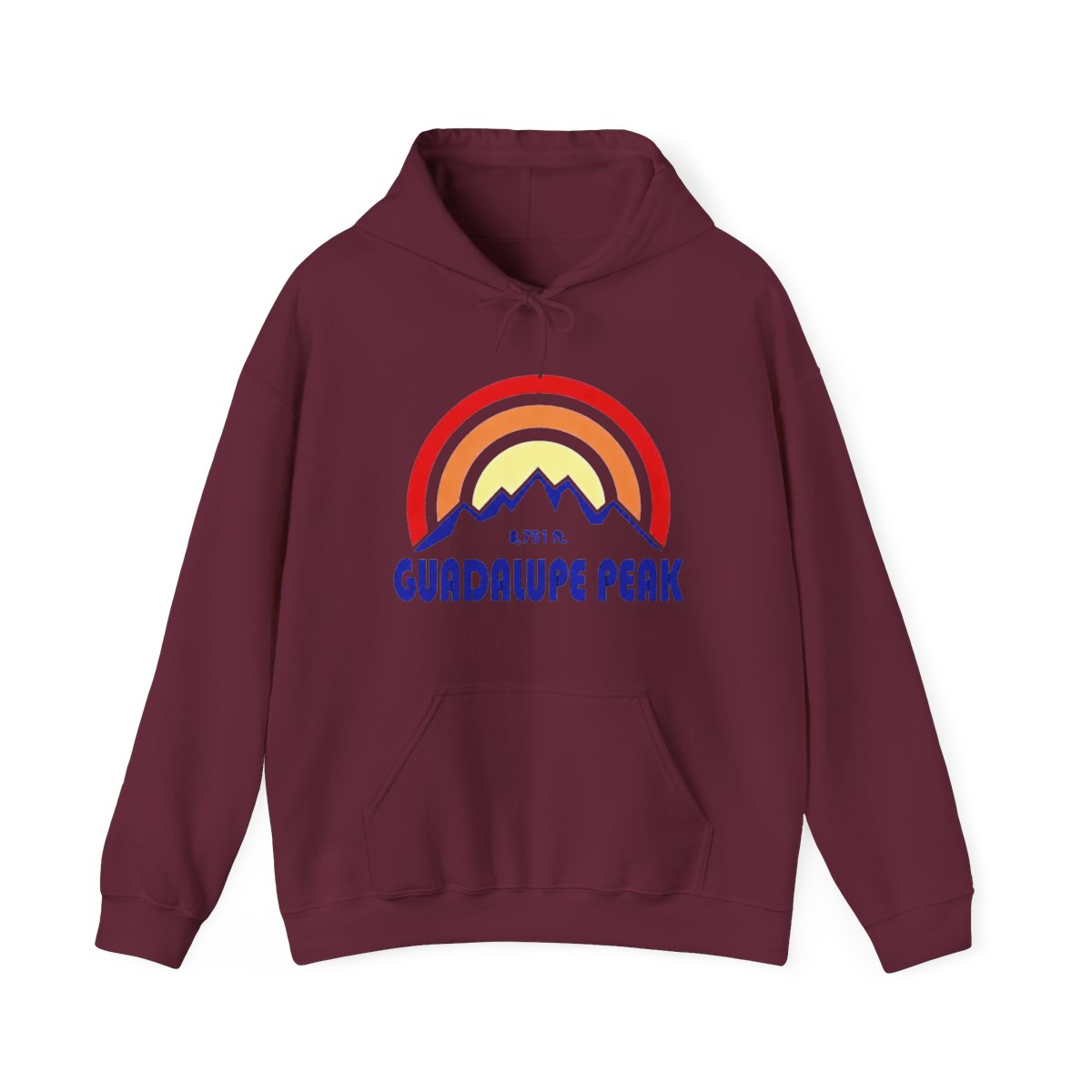 Guadalupe Peak Hoodie - alternate angle 3, merchandise