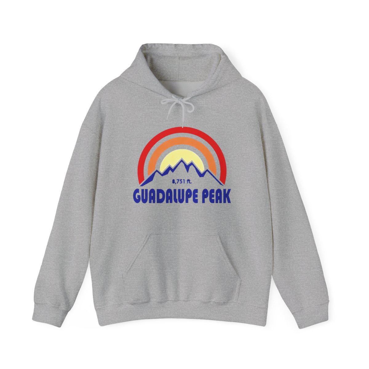 Guadalupe Peak Hoodie - alternate angle 2, merchandise