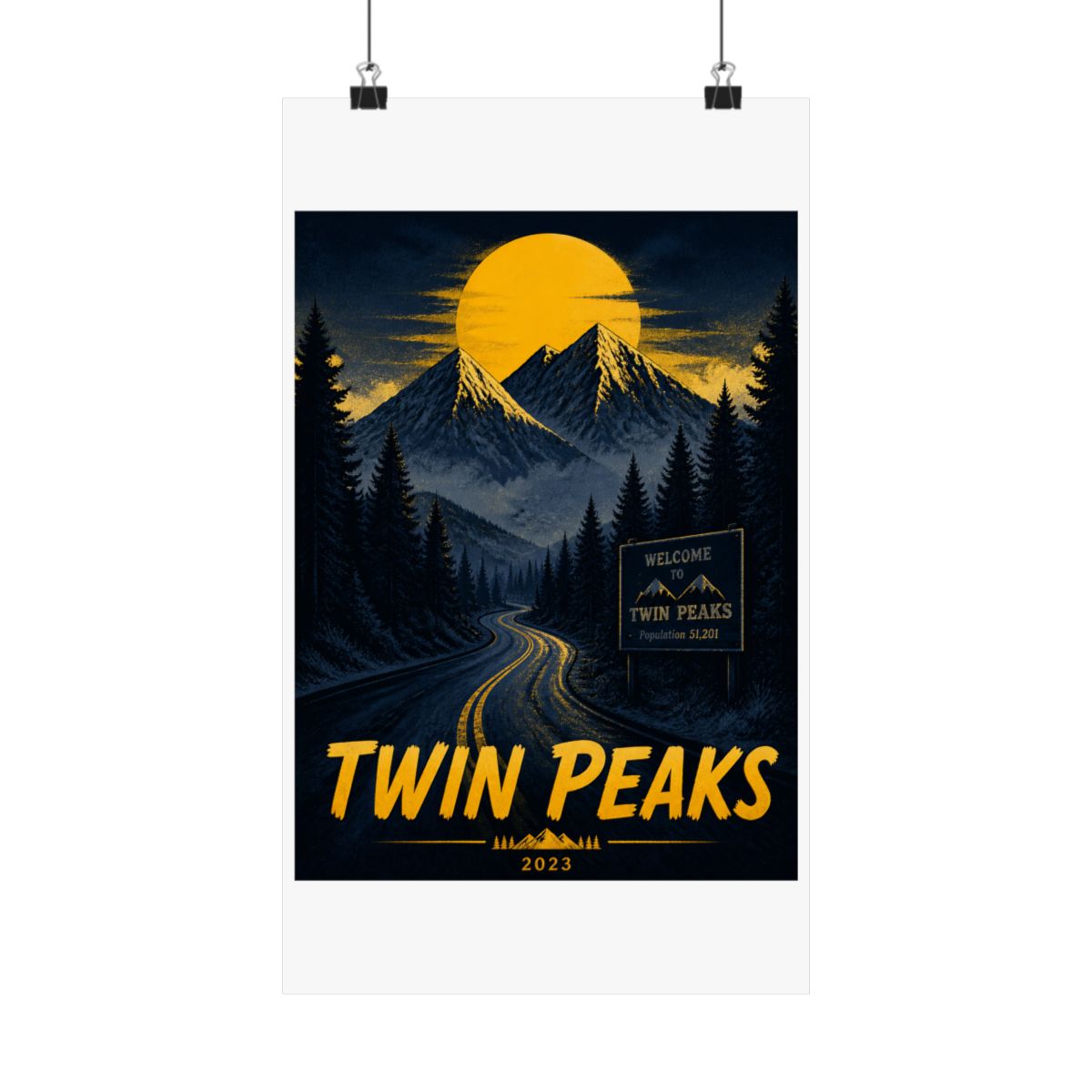 Twin Peaks Welcome To Twin Peaks T-Shirts - Official Posters & Wall Art merchandise
