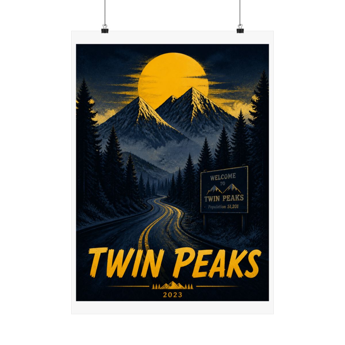 Twin Peaks Welcome To Twin Peaks T-Shirts - alternate angle 5, merchandise