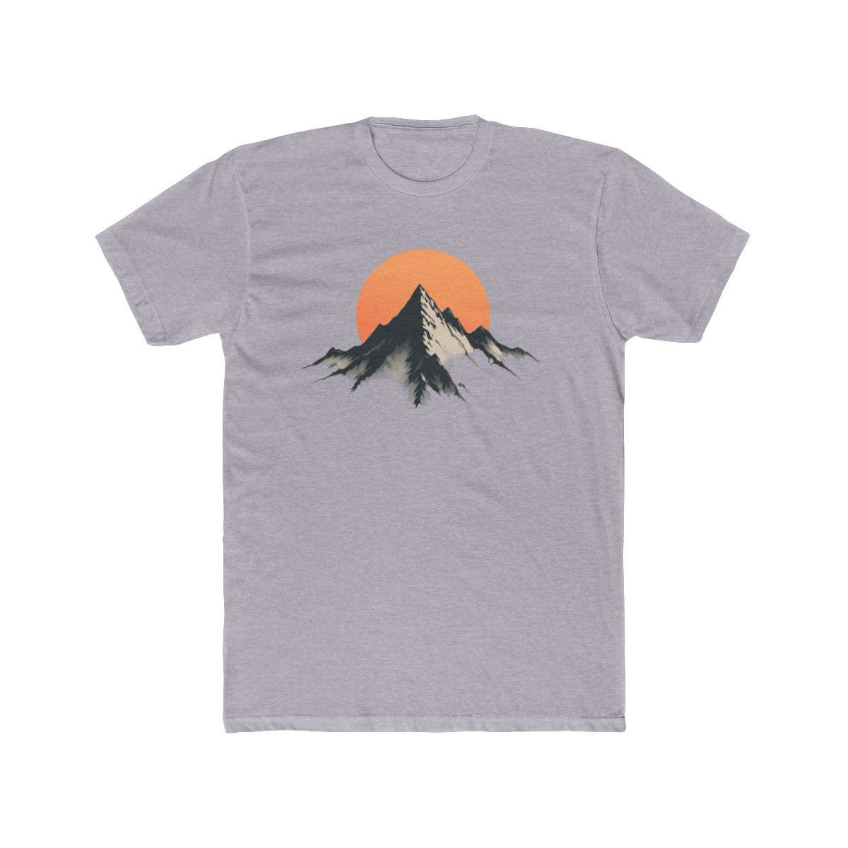 Mountain Peak Poly Cotton T Shirt