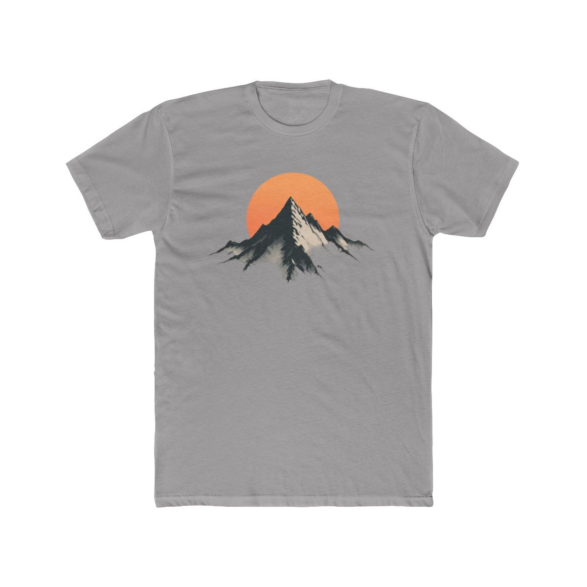 Mountain Peak Poly Cotton T Shirt - Official T-Shirts merchandise