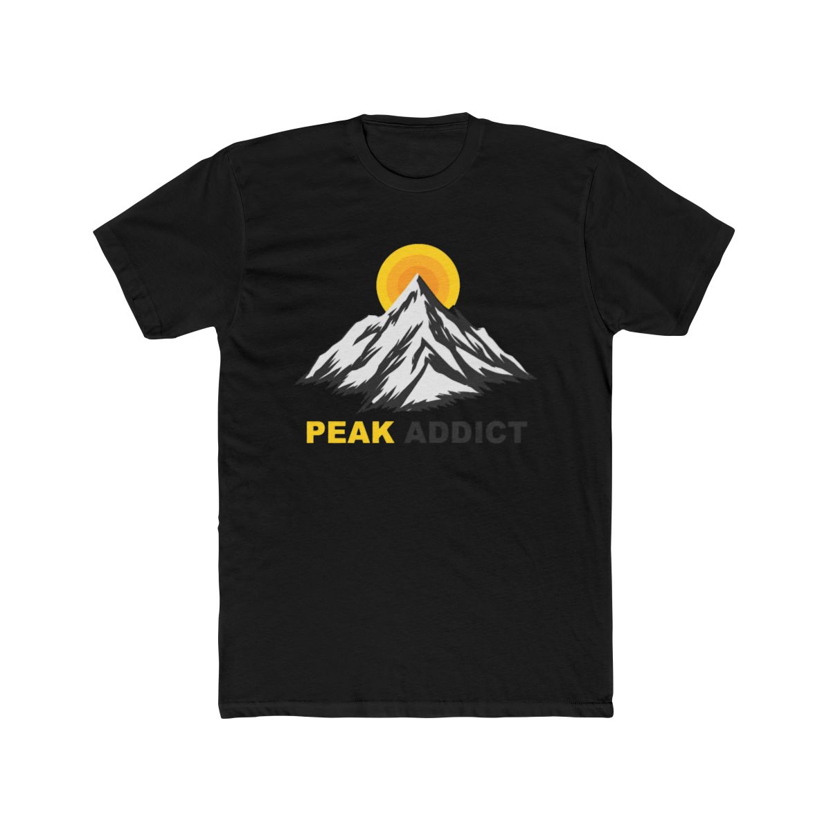 Peak Addict Plus Size T Shirt - alternate angle 3, merchandise