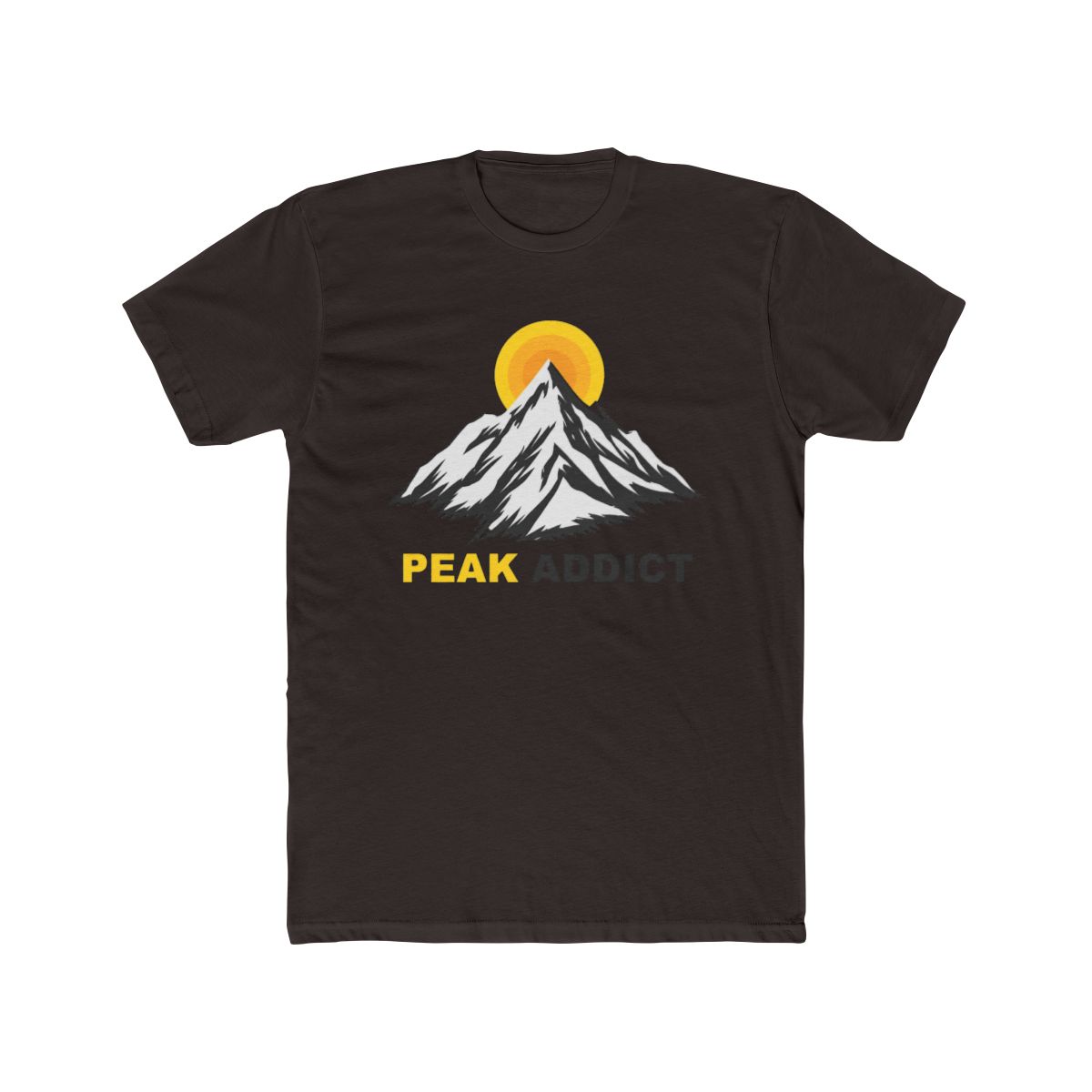 Peak Addict Plus Size T Shirt - alternate angle 2, merchandise