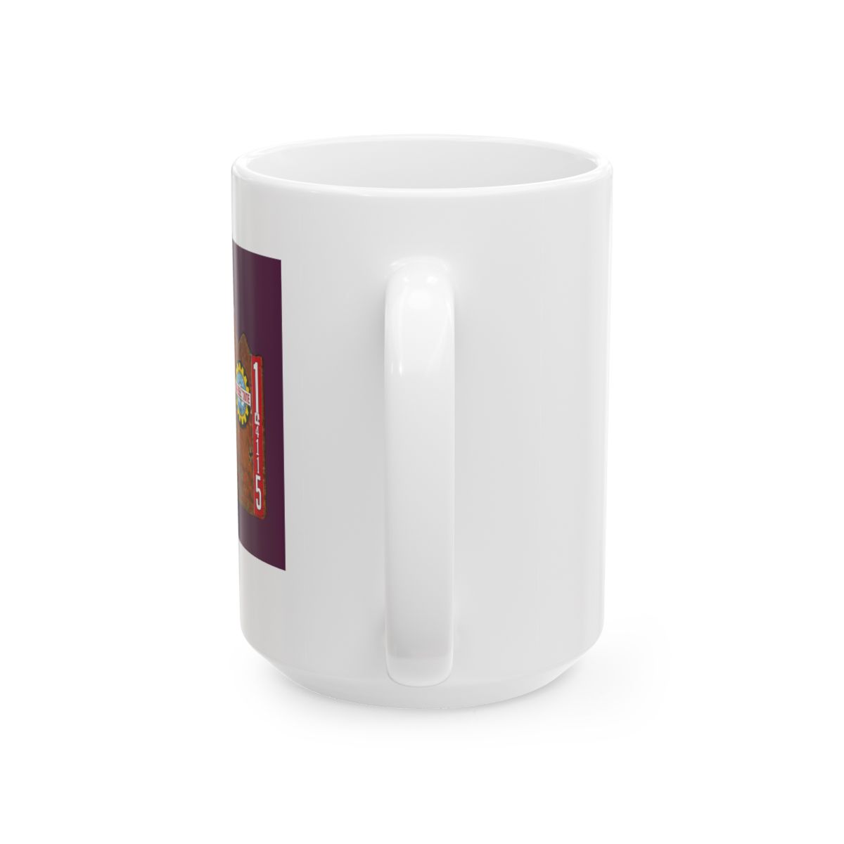 Pike's Peak Summit, Colorado Two-Tone Coffee Mug - alternate angle 5, merchandise