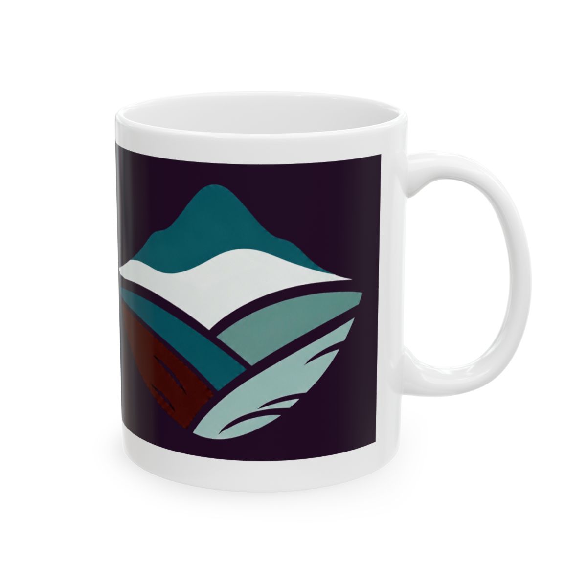 Green Peaks Travel Mug