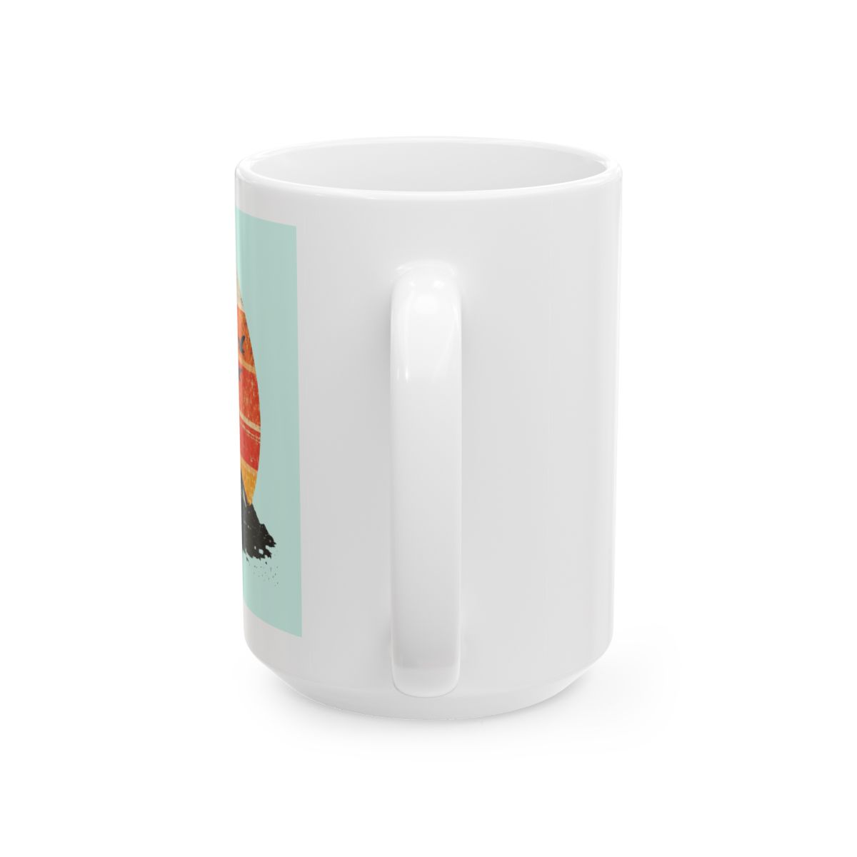 Sunset Peak Retro Circle - alternate angle 5, merchandise