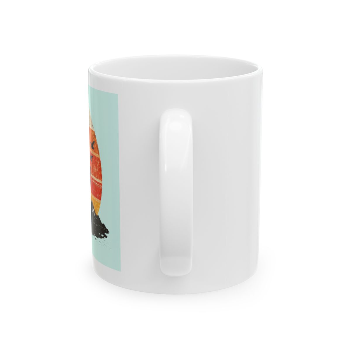 Sunset Peak Retro Circle - alternate angle 3, merchandise