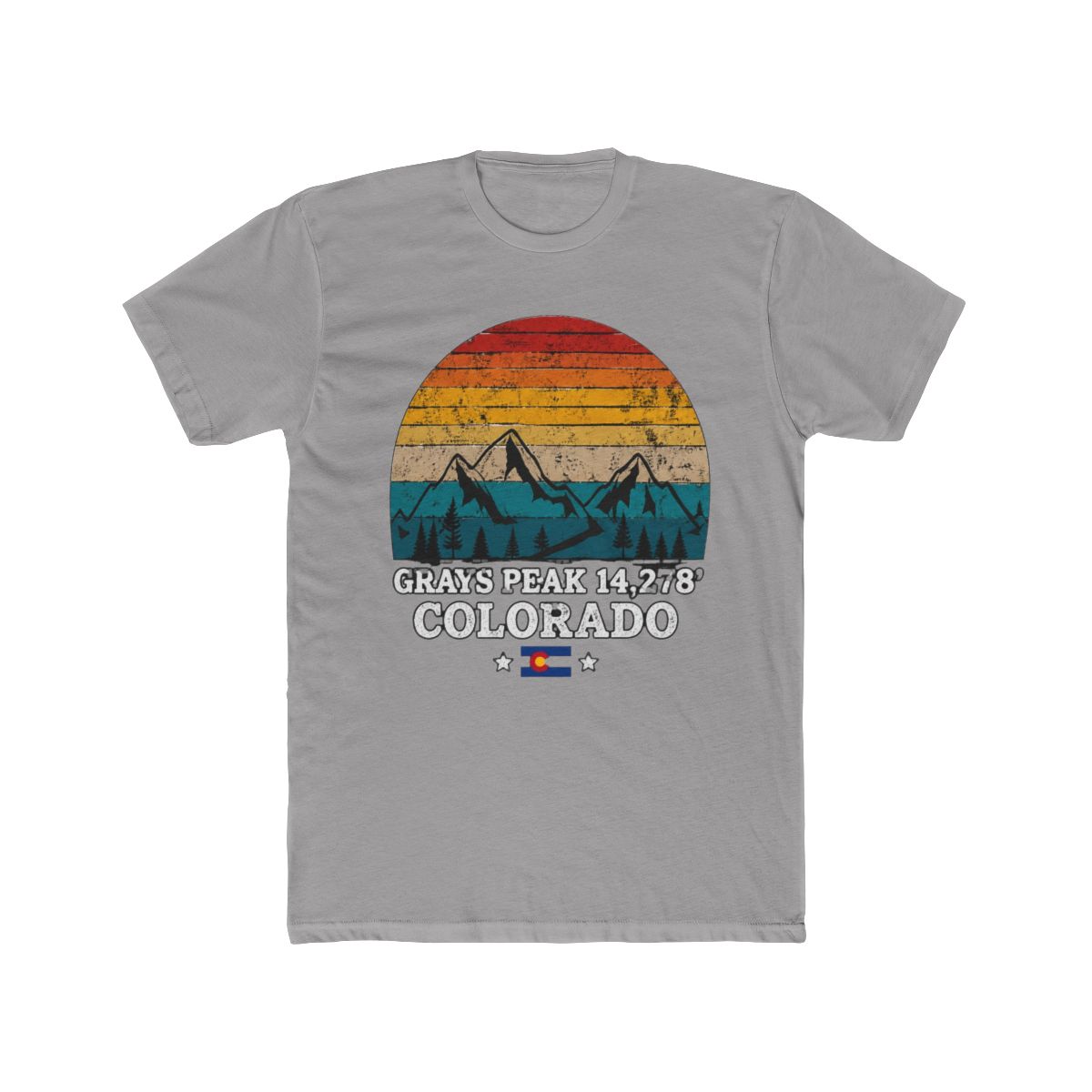 GRAYS PEAK 14,278' Colorado T Shirt - Official T-Shirts merchandise