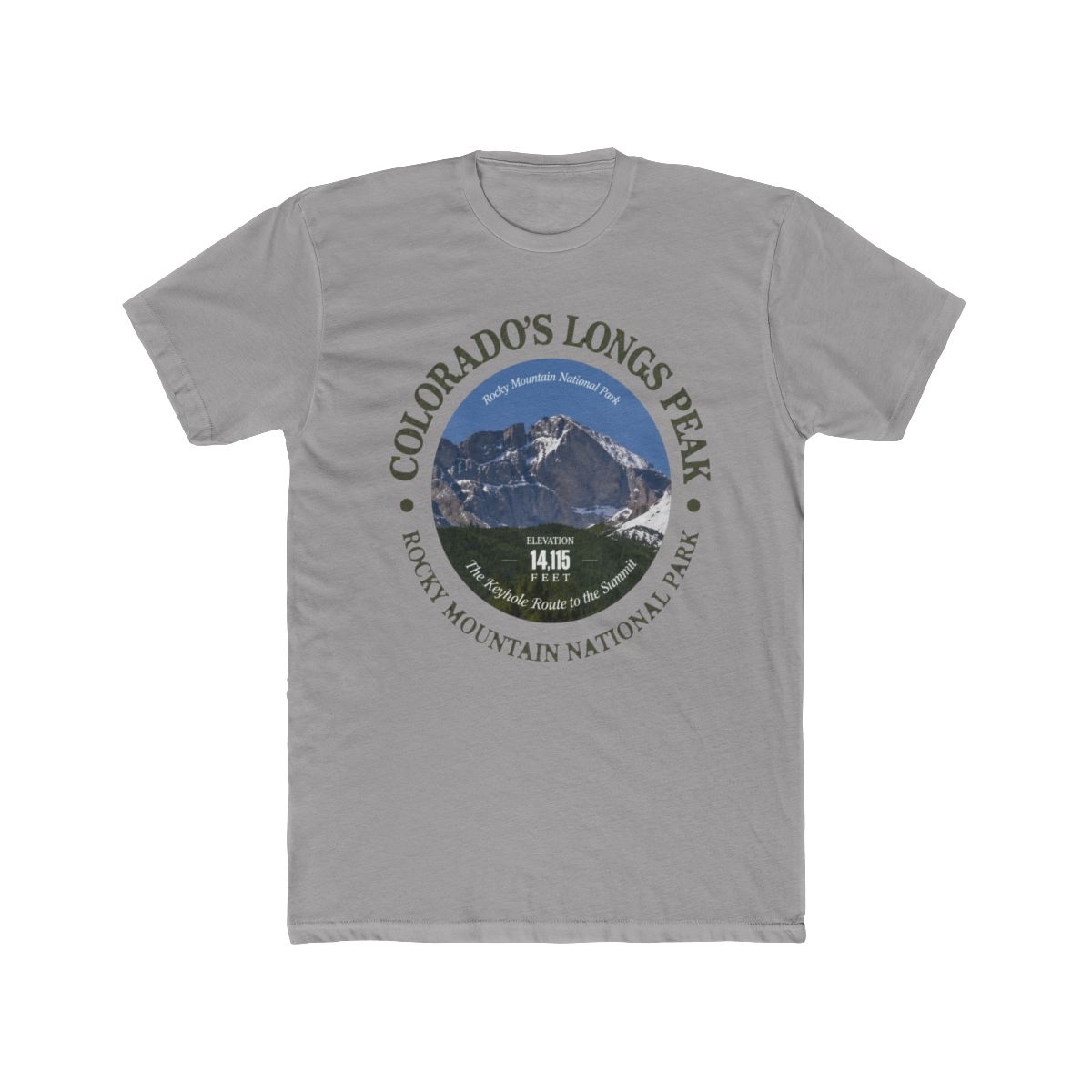 Longs Peak T Shirt - Official T-Shirts merchandise