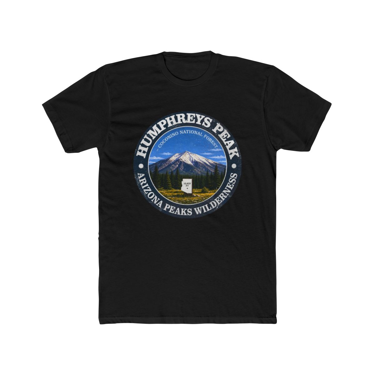 Humphrey's Peak T Shirt - alternate angle 3, merchandise