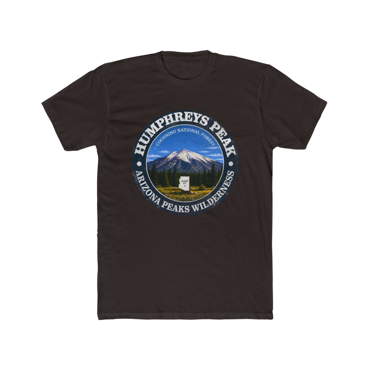 Humphrey's Peak T Shirt - alternate angle 2, merchandise