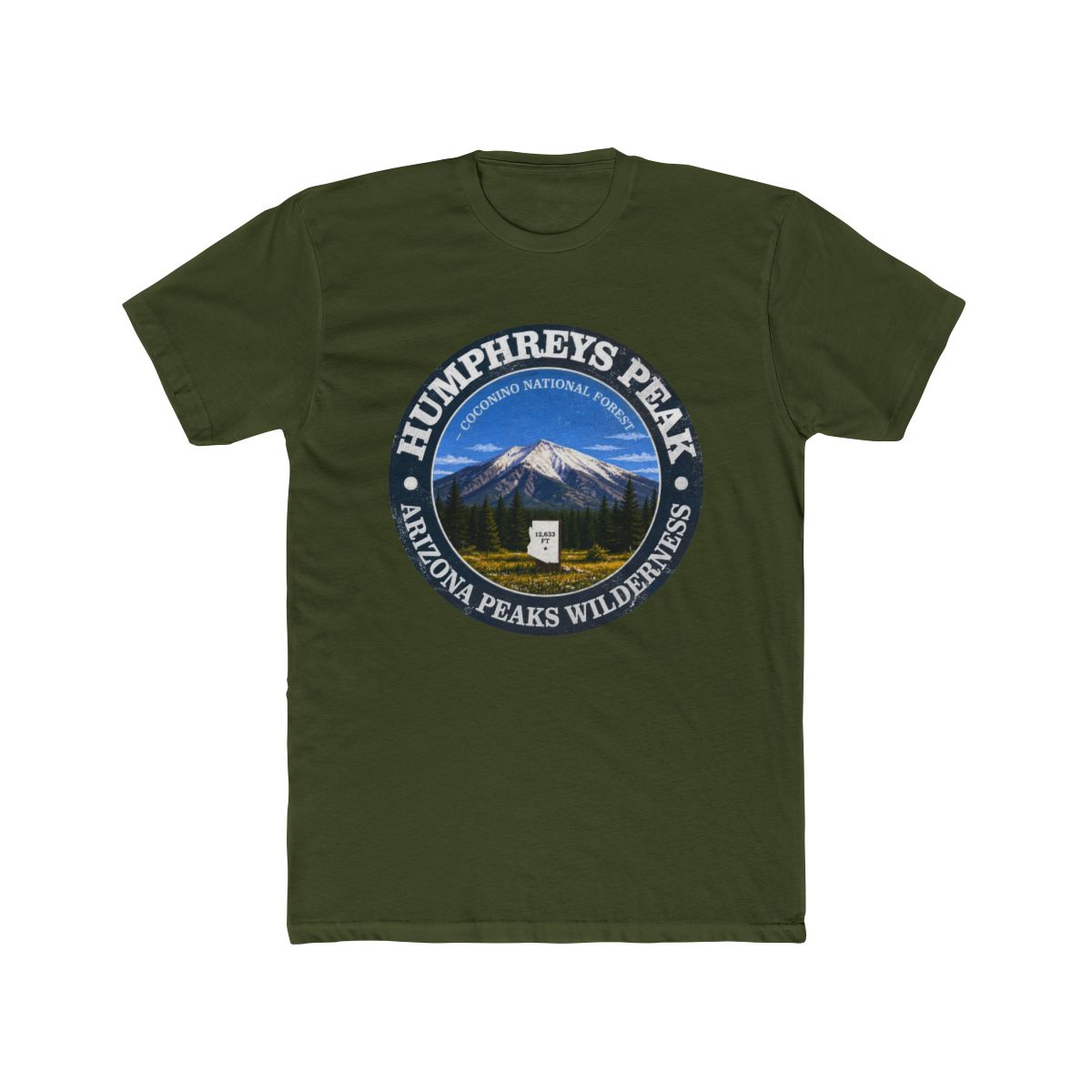 Humphrey's Peak T Shirt - alternate angle 5, merchandise