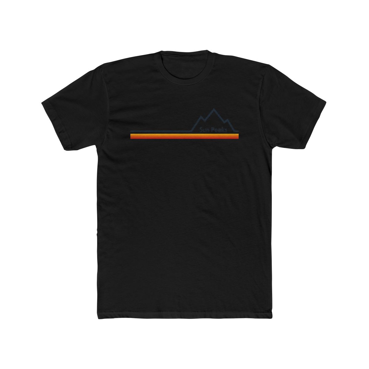 Sun Peaks Organic T Shirt - alternate angle 4, merchandise