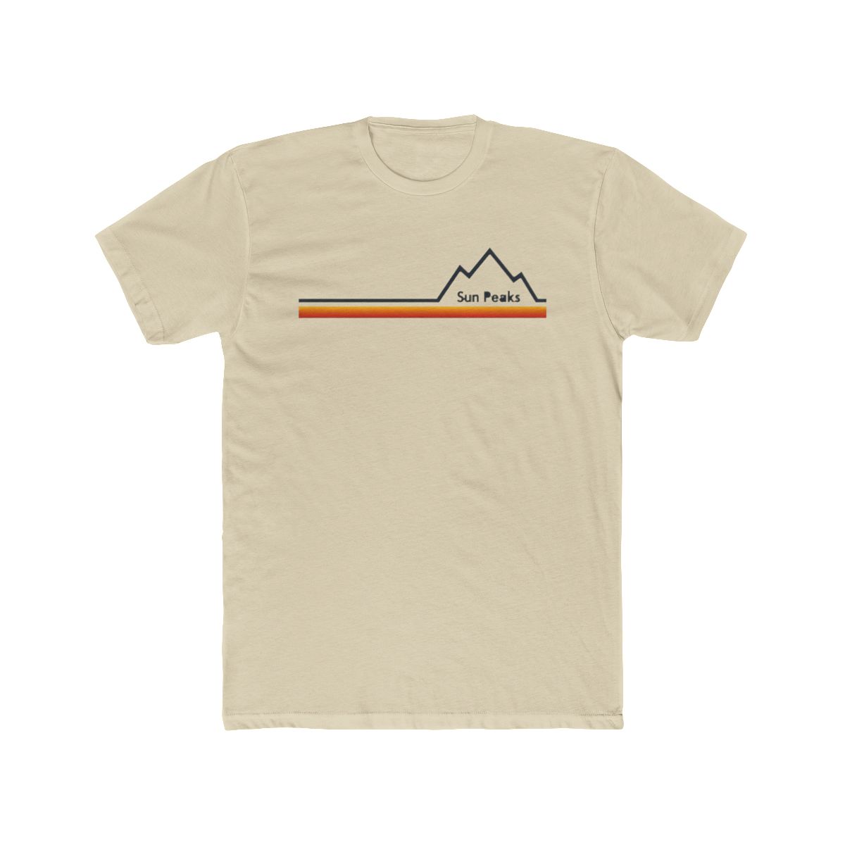 Sun Peaks Organic T Shirt - alternate angle 5, merchandise
