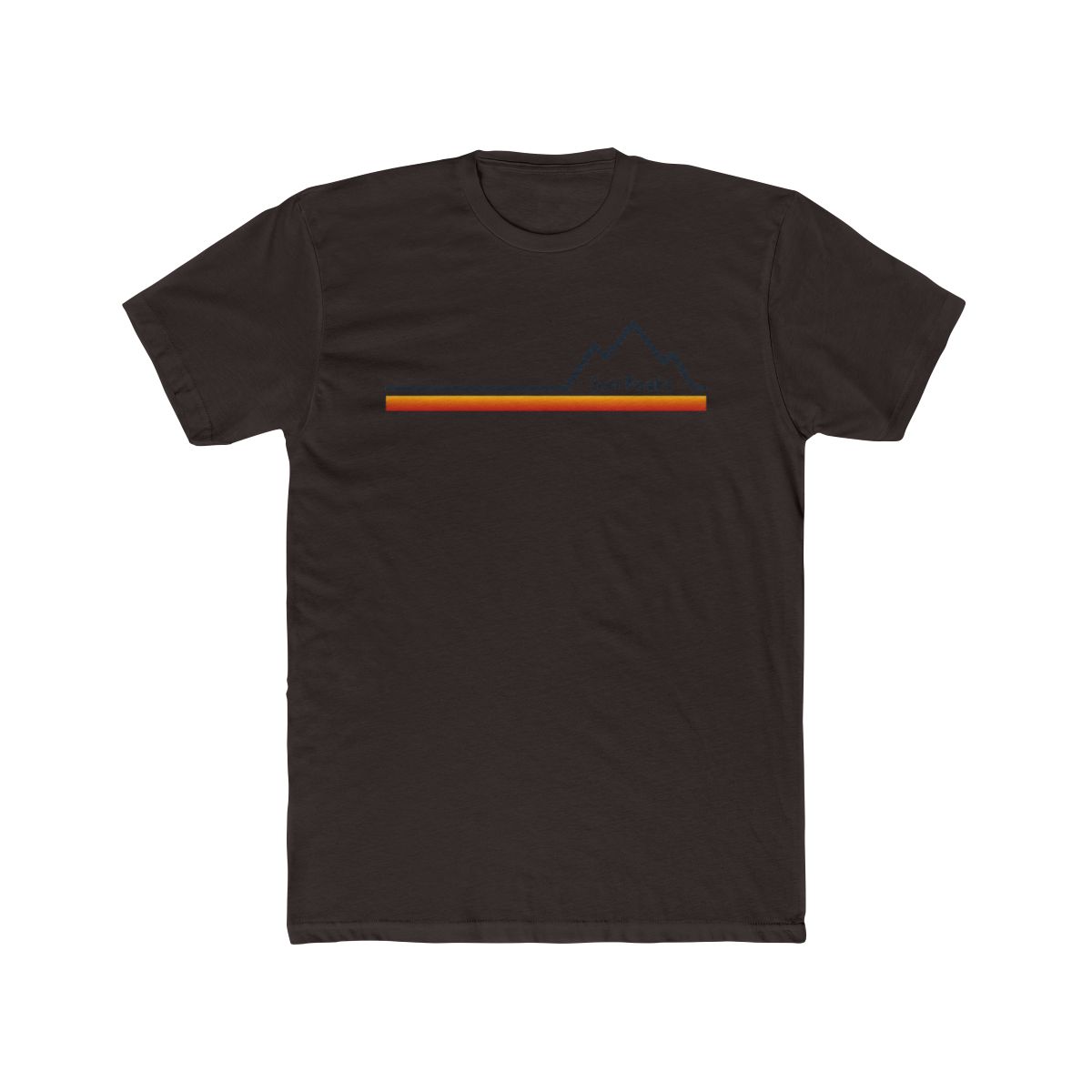 Sun Peaks Organic T Shirt - alternate angle 3, merchandise