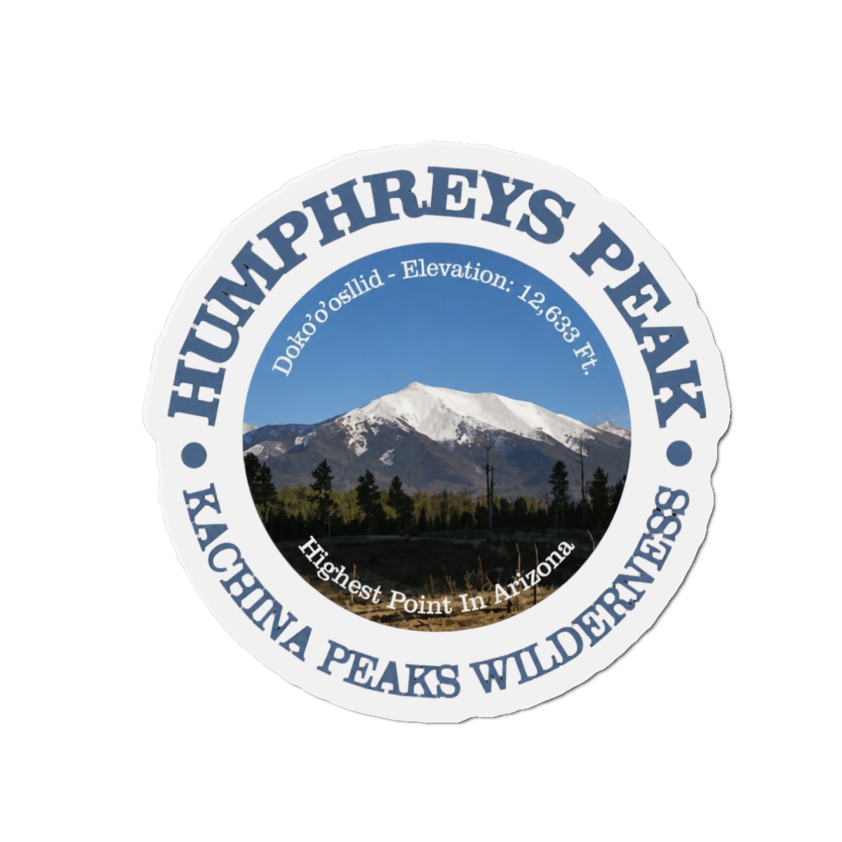 Humphrey's Peak Magnet - alternate angle 1, merchandise