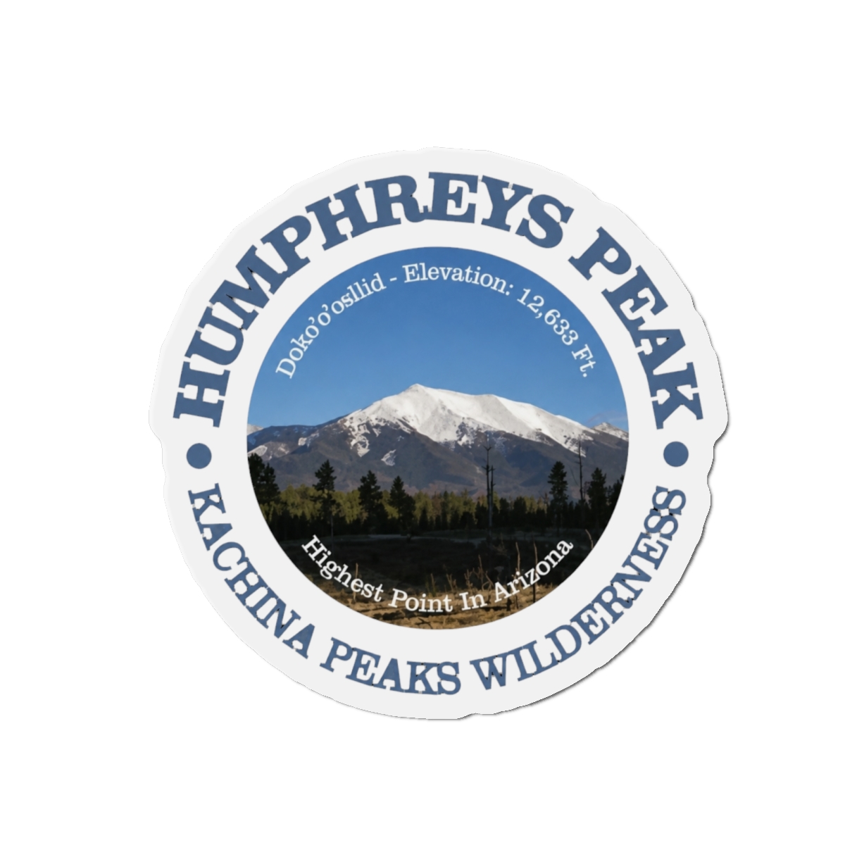 Humphrey's Peak Magnet - alternate angle 2, merchandise