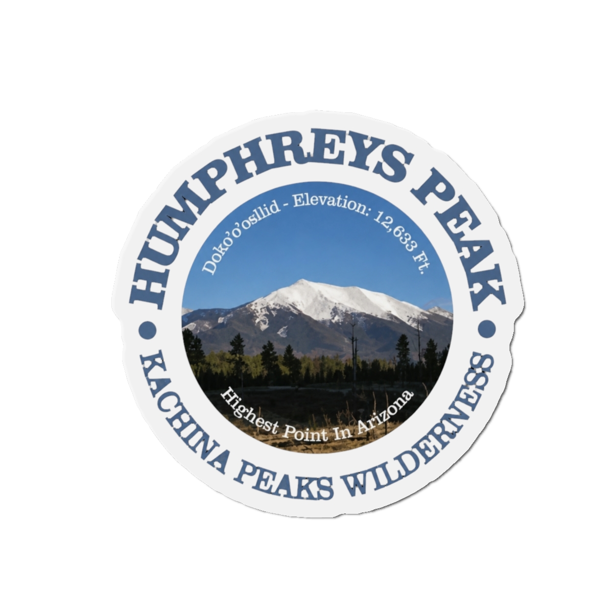 Humphrey's Peak Magnet - alternate angle 3, merchandise