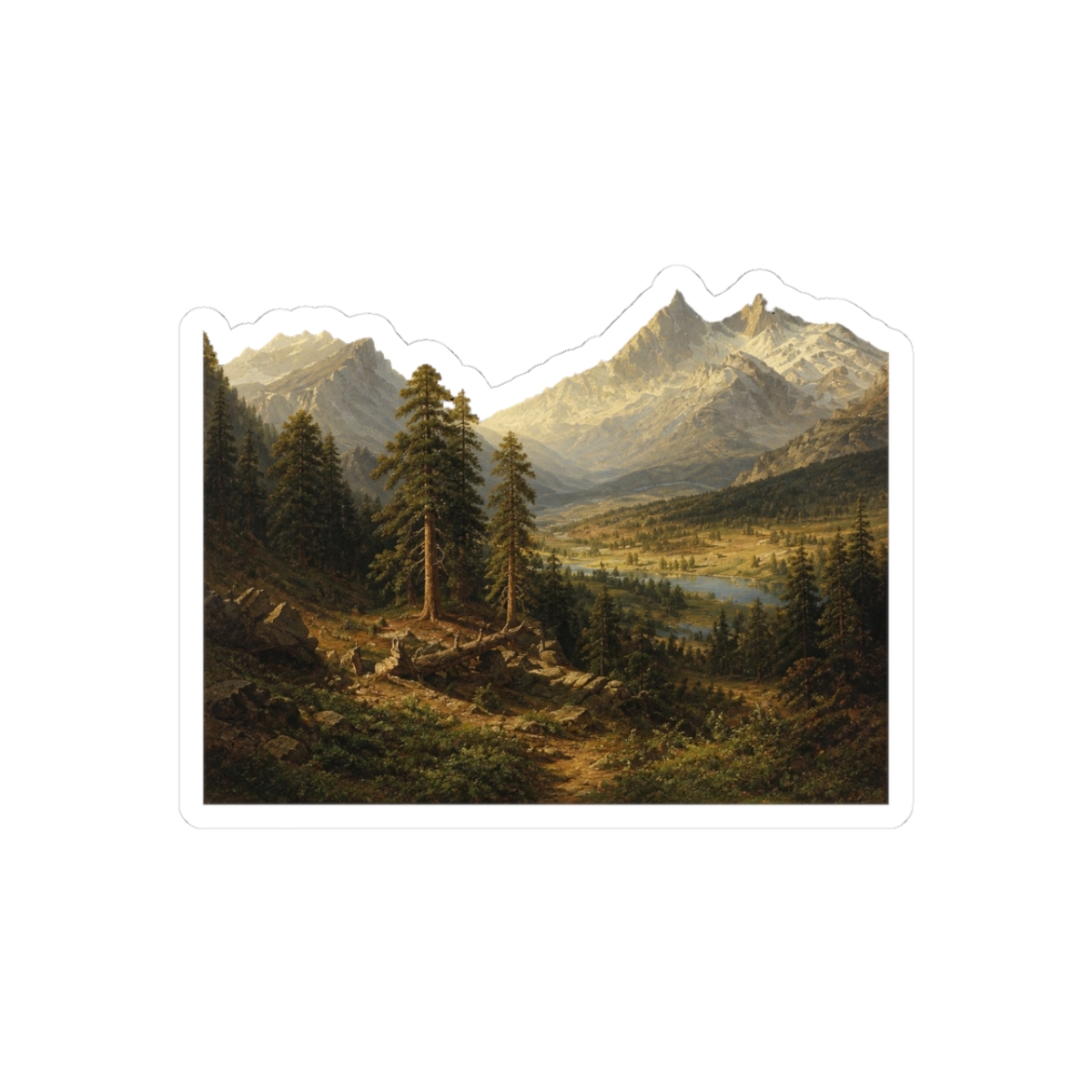 Albert Bierstadt -Estes Park,Longs Peaks