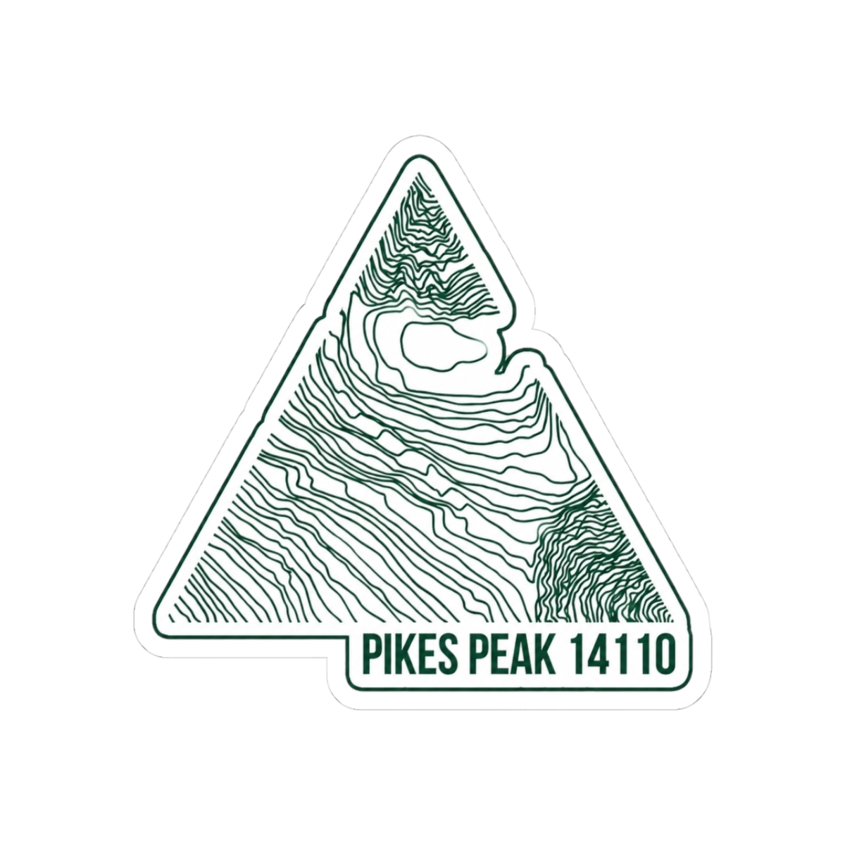 Pikes Peak Topo
