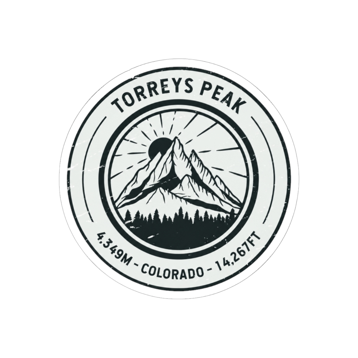 Torreys Peak Colorado | Hiking | Skiing - alternate angle 1, merchandise