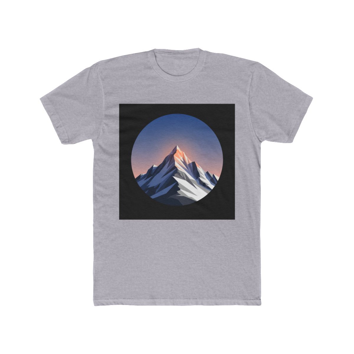 Mountain Peak Sunset T Shirt