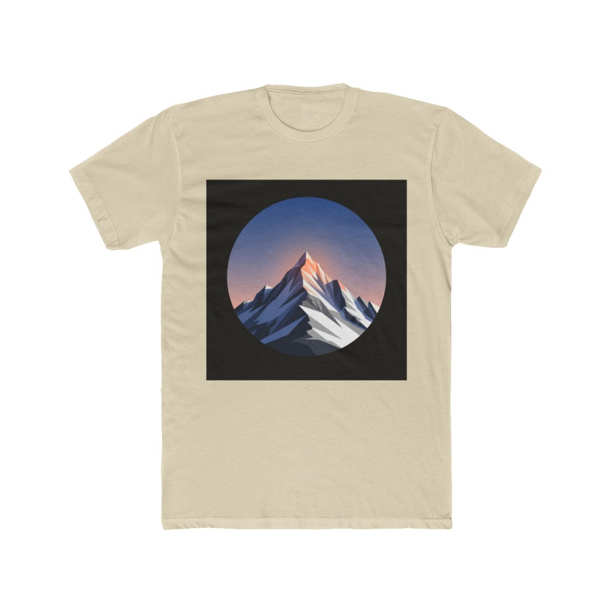 Mountain Peak Sunset T Shirt - alternate angle 5, merchandise