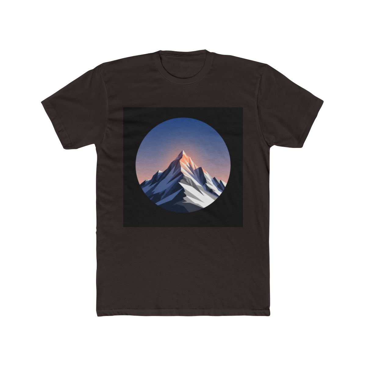 Mountain Peak Sunset T Shirt - alternate angle 4, merchandise