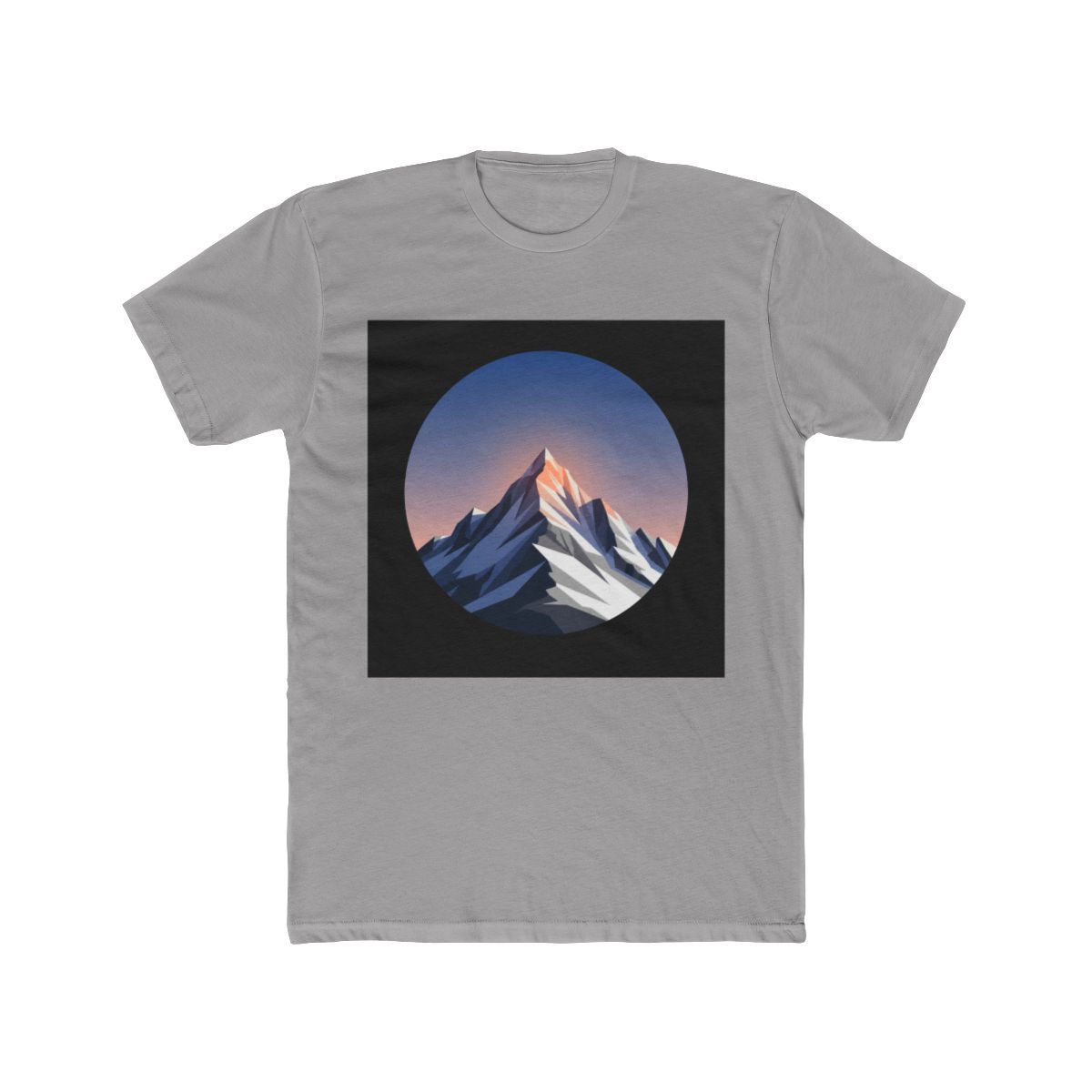 Mountain Peak Sunset T Shirt - alternate angle 3, merchandise