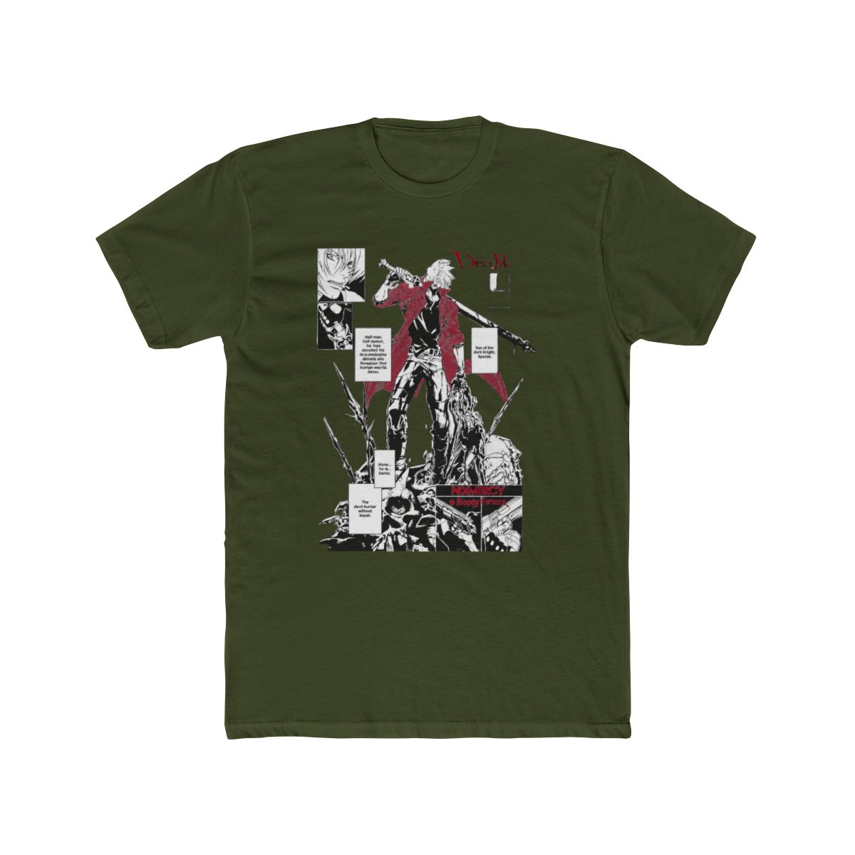 devil may cry peak of combat T Shirt - alternate angle 4, merchandise