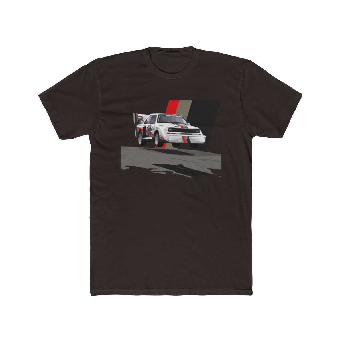 pikes peak hill climb Sport S1 E2 Group B Rally Car Stig Blomqvist, Mikkola and Walter Röhrl T Shirt - alternate angle 3, merchandise