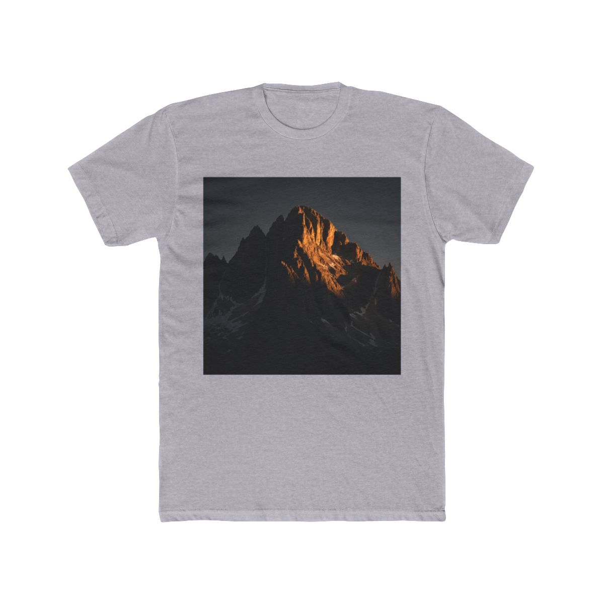 Golden Hour Mountain Peak T Shirt