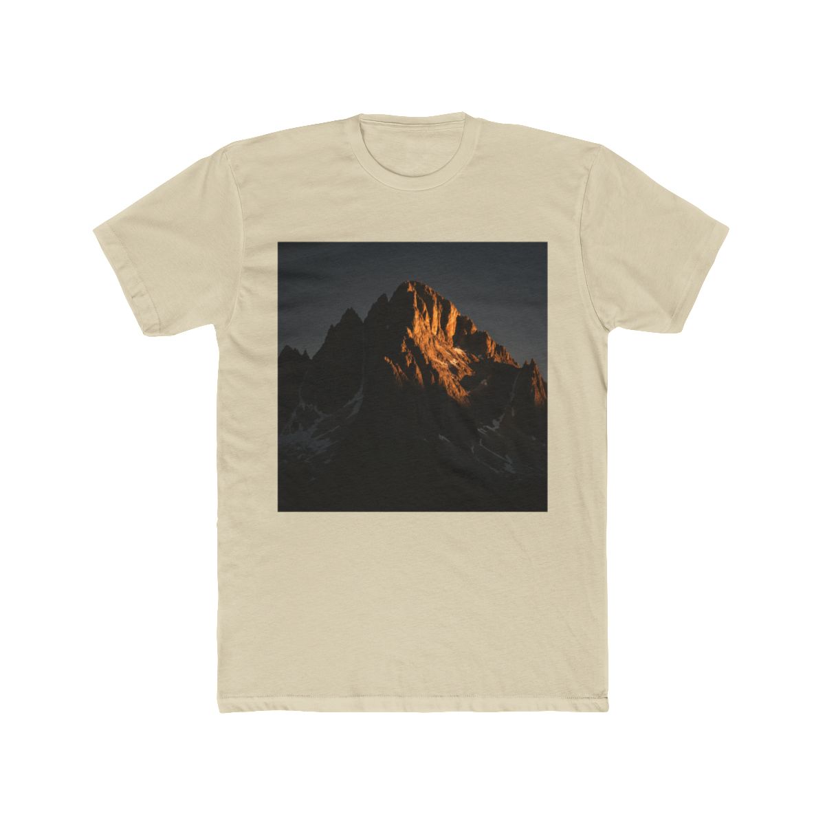 Golden Hour Mountain Peak T Shirt - alternate angle 4, merchandise