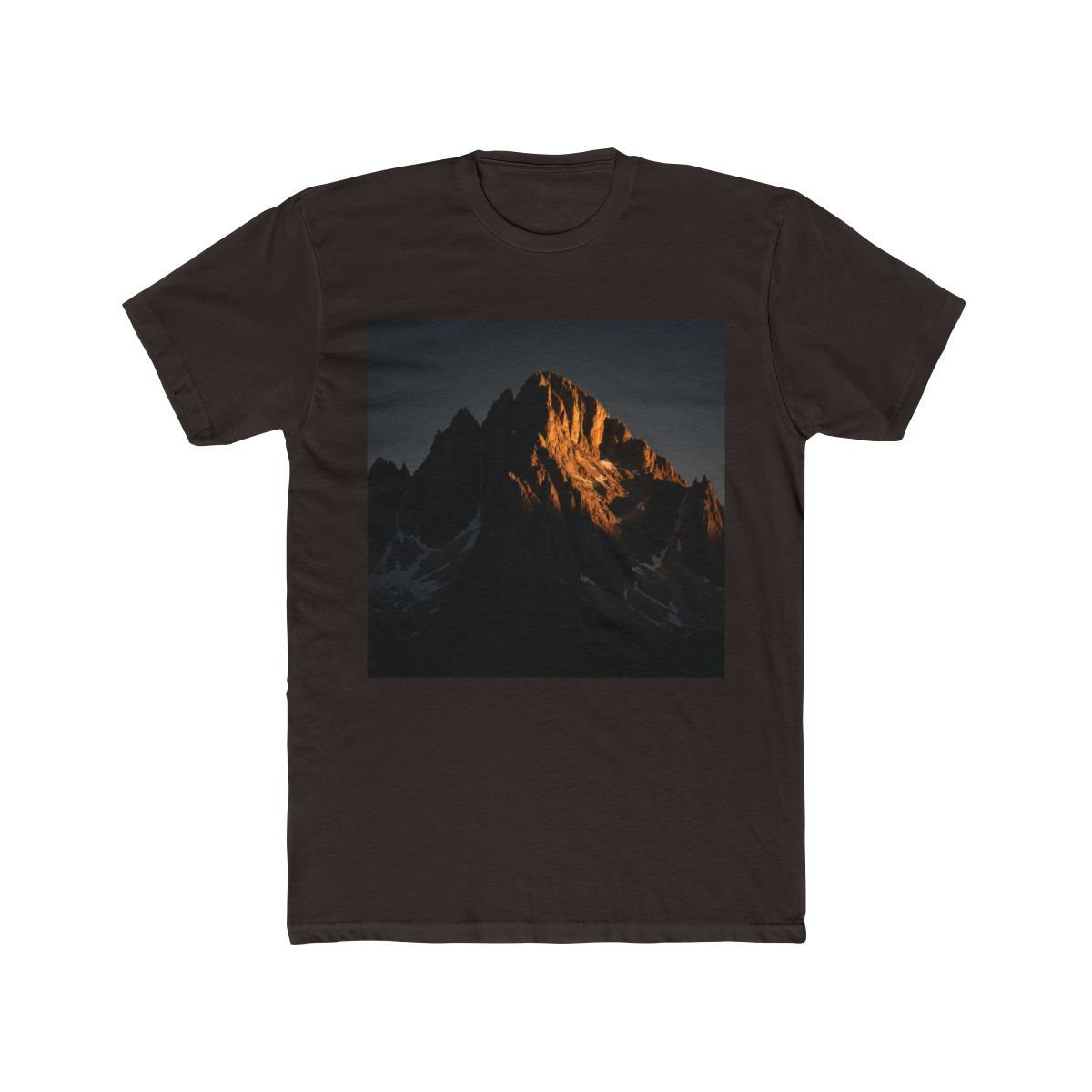 Golden Hour Mountain Peak T Shirt - alternate angle 3, merchandise