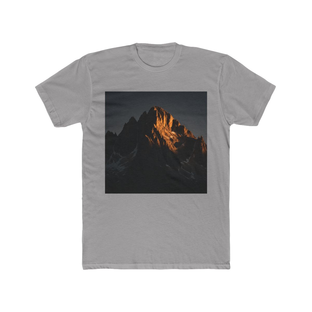 Golden Hour Mountain Peak T Shirt - alternate angle 2, merchandise