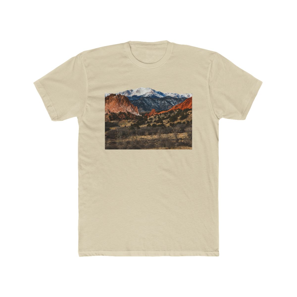 Colorado on my mind! Pike's Peak View from the Garden of the Gods T Shirt - alternate angle 4, merchandise