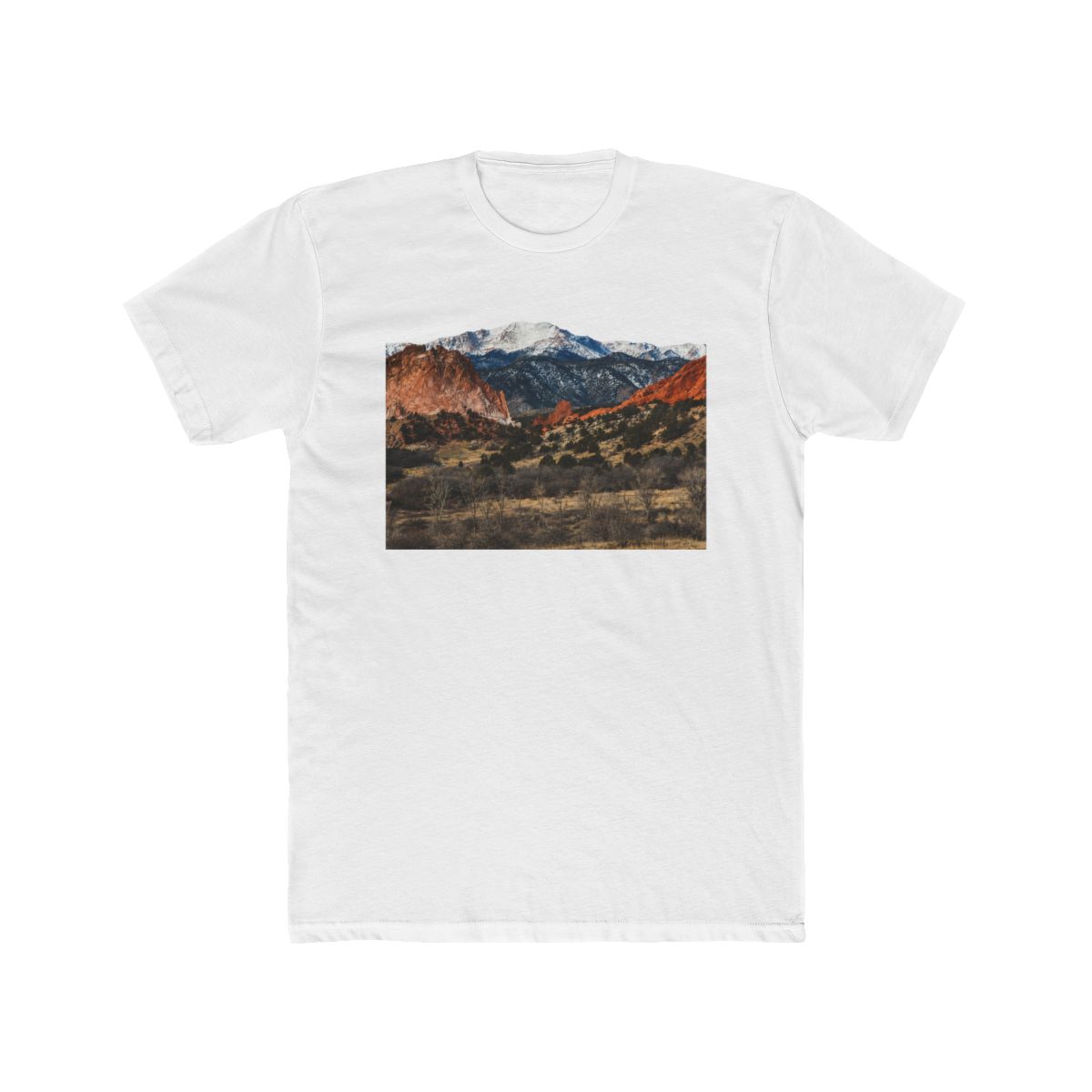 Colorado on my mind! Pike's Peak View from the Garden of the Gods T Shirt - Official T-Shirts merchandise