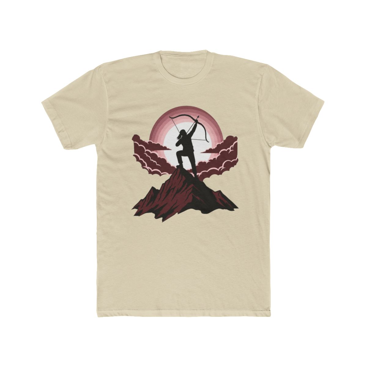 Archer on Mountain Peak T Shirt - alternate angle 4, merchandise