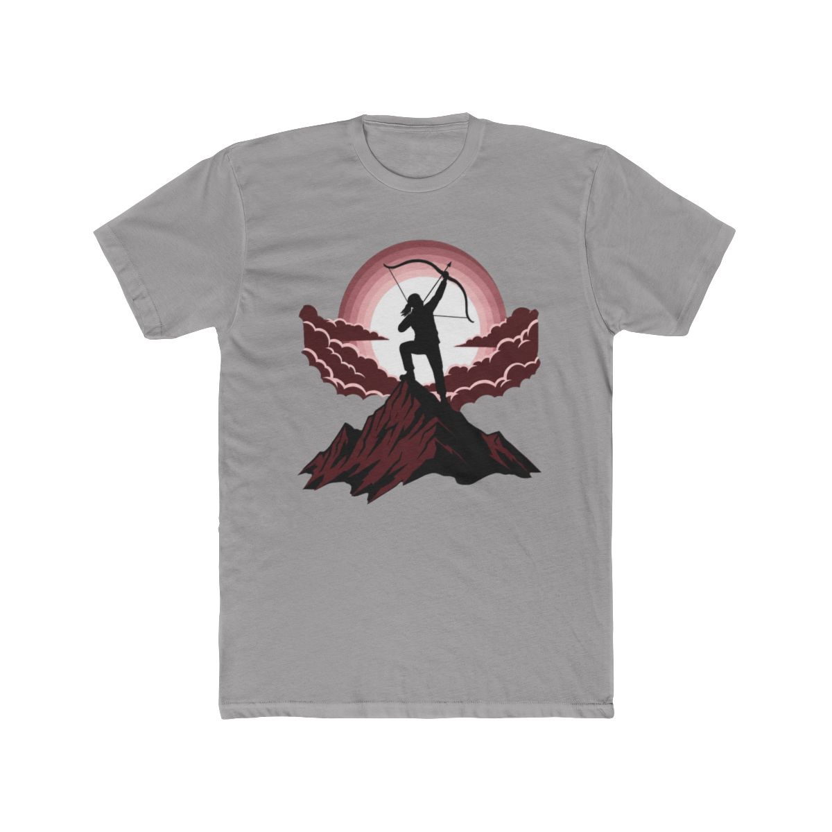 Archer on Mountain Peak T Shirt - alternate angle 2, merchandise