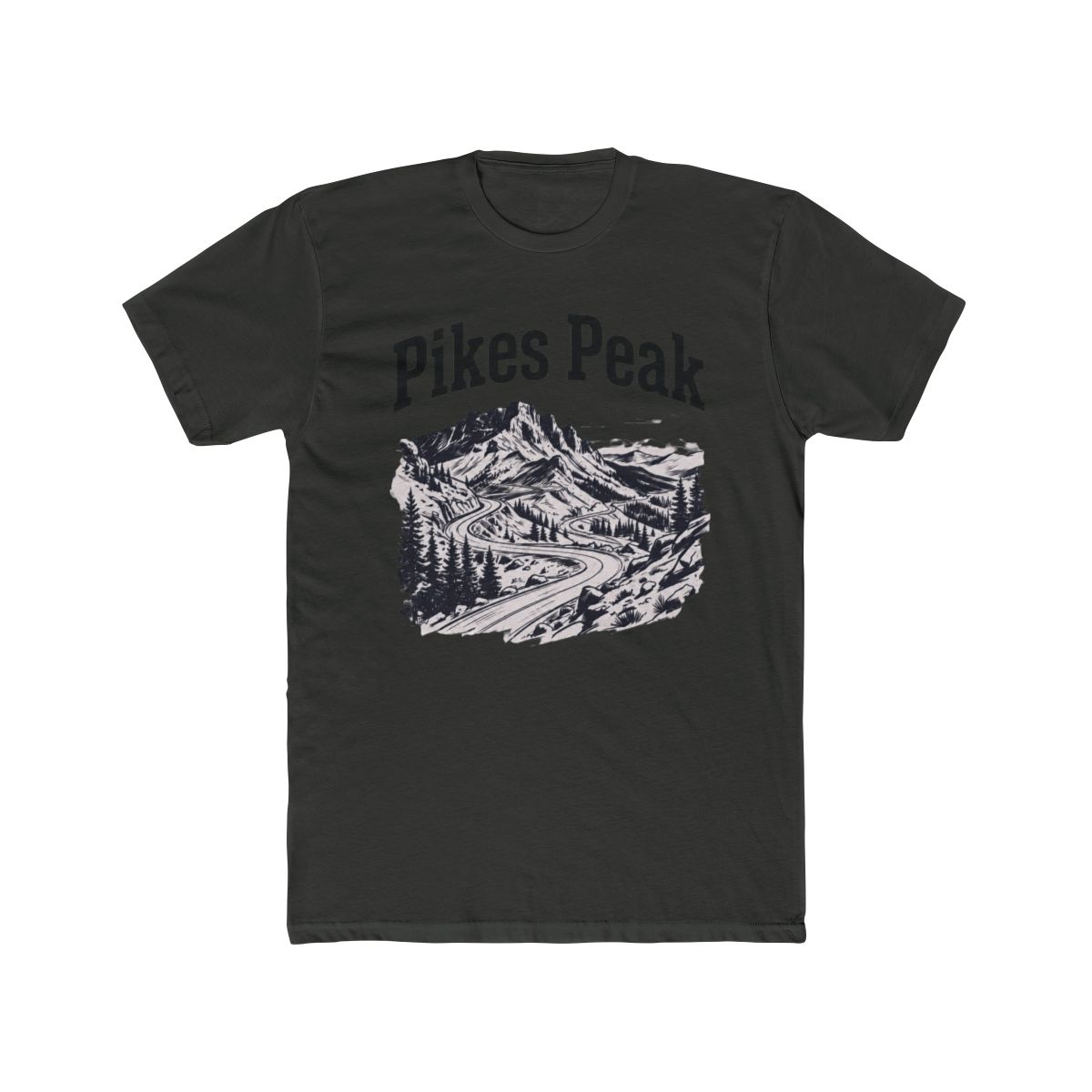 Pikes Peak America Mountain Colorado Nature T Shirt - alternate angle 5, merchandise