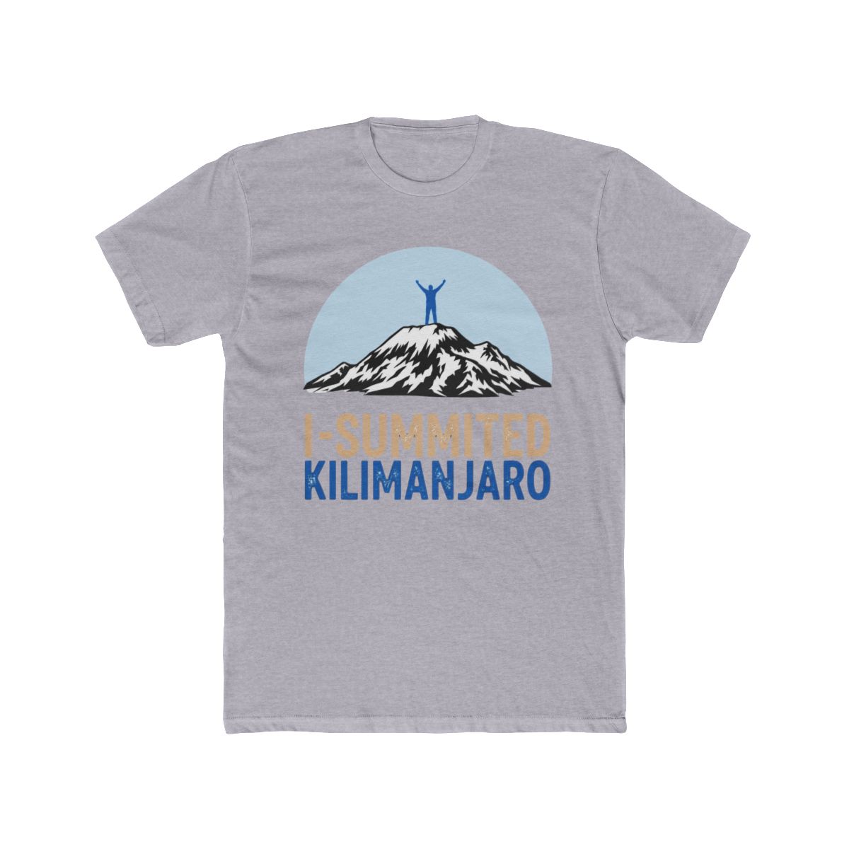 I Summited Kilimanjaro Silhouette Peak Ascent T Shirt